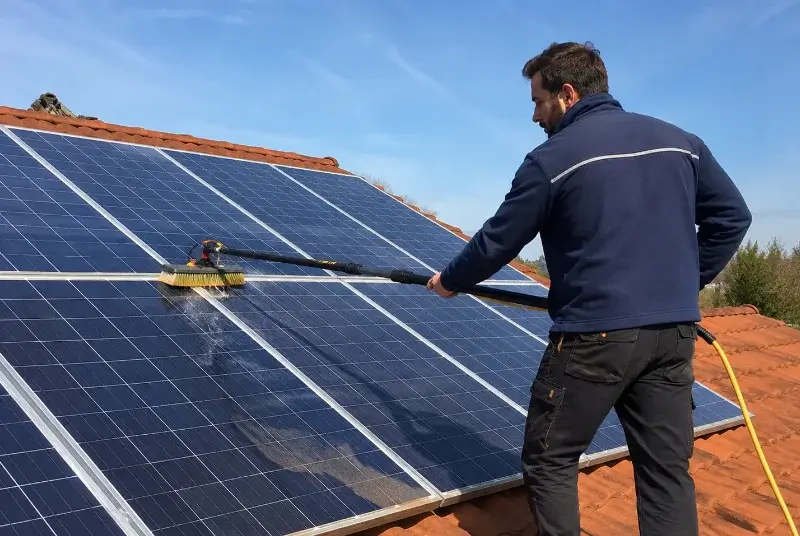Nettoyage et entretien de panneaux solaires à Saint-Grégoire
